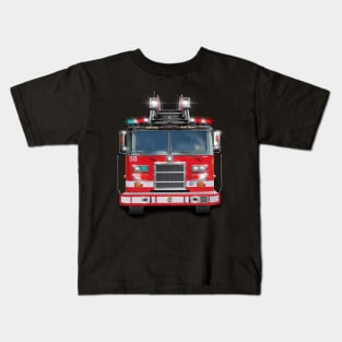 Gorgeous Chicago Fire Truck Kids T-Shirt